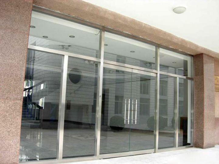 Longhua professional custom glass automatic door / maintenance induction glass door / maintenance automatic induction door remote control glass door manufacturer