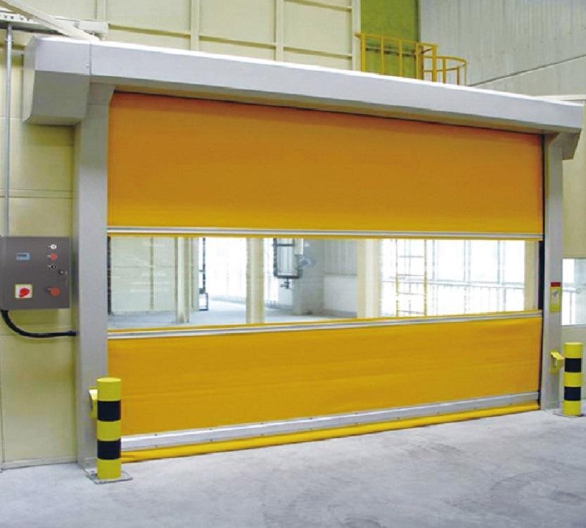 Dongguan Lianpeng Intelligent Equipment Co., LTD. Quick shutter door installation case